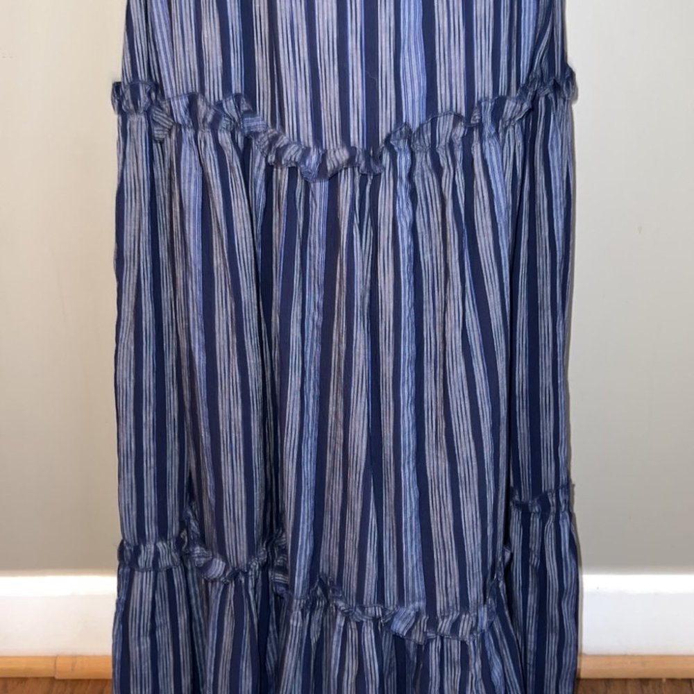 Lulus Blue Maxi Dress Size M - Picture 3 of 9